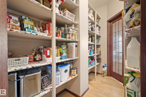 View of pantry - 19 Rosemount Boulevard, Beaumont, AB - Indoor With Storage