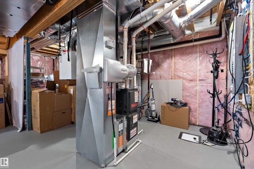 197 Larch Crescent, Leduc, AB - Indoor Photo Showing Basement