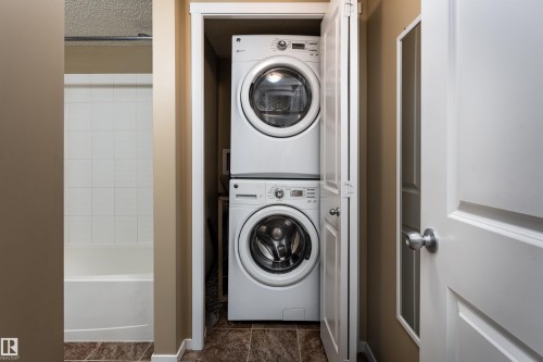 111 5370 Chappelle Road, Edmonton, AB - Indoor Photo Showing Laundry Room
