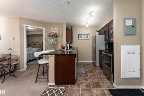 111 5370 Chappelle Road, Edmonton, AB - Indoor Photo Showing Kitchen