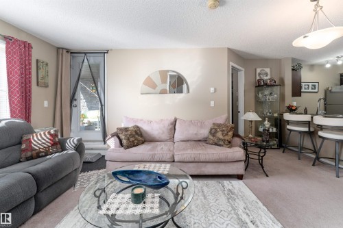 111 5370 Chappelle Road, Edmonton, AB - Indoor Photo Showing Living Room
