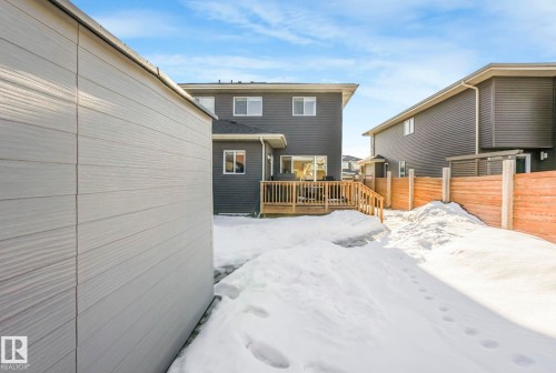 97 James Cres, St. Albert, AB - Outdoor With Deck Patio Veranda With Exterior