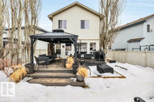1314 George Close, Edmonton, AB - Outdoor With Deck Patio Veranda