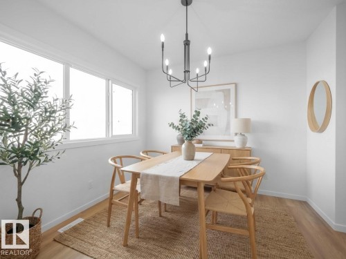 19422 22A Avenue, Edmonton, AB - Indoor Photo Showing Dining Room