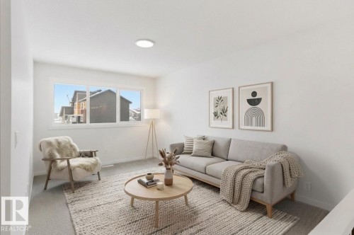 346 172 Avenue, Edmonton, AB - Indoor Photo Showing Living Room