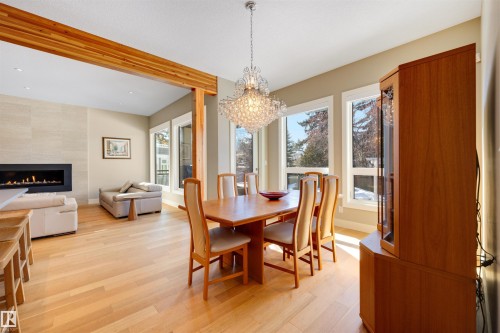 8408 118 Street, Edmonton, AB - Indoor Photo Showing Dining Room