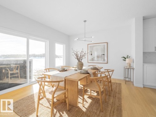 6957 176A Avenue, Edmonton, AB - Indoor Photo Showing Dining Room