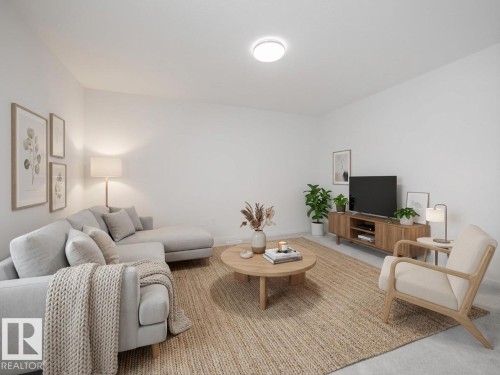 6957 176A Avenue, Edmonton, AB - Indoor Photo Showing Living Room