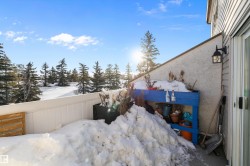 View of snowy yard - 