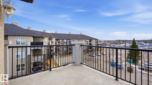 View of balcony - 401 636 Mcallister Loop, Edmonton, AB - Outdoor With Balcony With Exterior