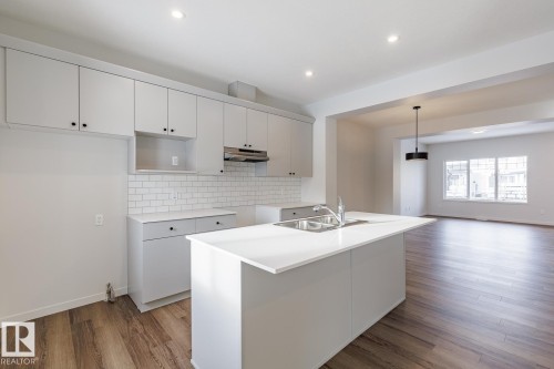 6237 175A Avenue, Edmonton, AB - Indoor Photo Showing Kitchen With Double Sink