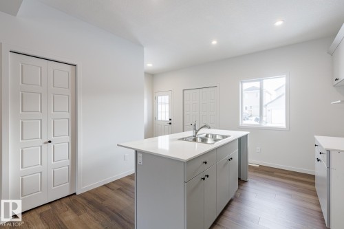 6237 175A Avenue, Edmonton, AB - Indoor Photo Showing Kitchen With Double Sink
