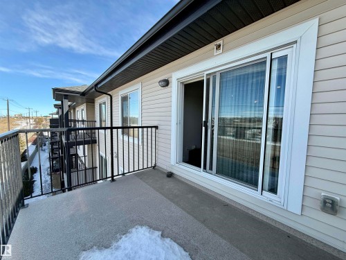 405 142 Ebbers Boulevard, Edmonton, AB - Outdoor With Deck Patio Veranda With Exterior