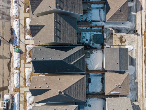 Aerial perspective of suburban area - 2577 Coughlan Road, Edmonton, AB - Outdoor