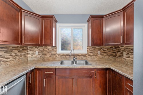 12713 116 Street, Edmonton, AB - Indoor Photo Showing Kitchen With Double Sink