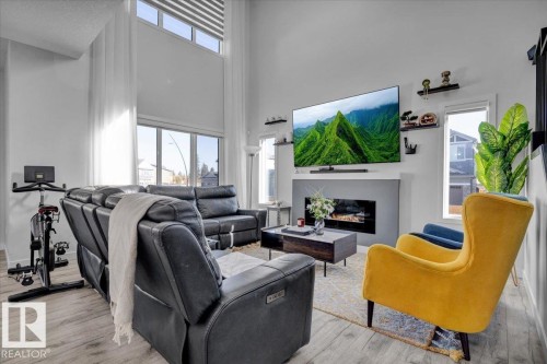 3024 200 Street, Edmonton, AB - Indoor With Fireplace