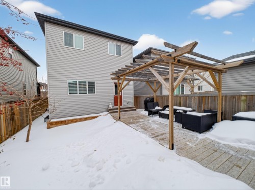 728 Secord Boulevard, Edmonton, AB - Outdoor With Deck Patio Veranda With Exterior