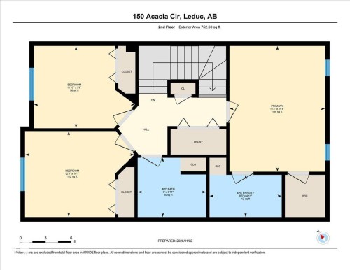 View of room layout - 150 Acacia Circle, Leduc, AB - Other