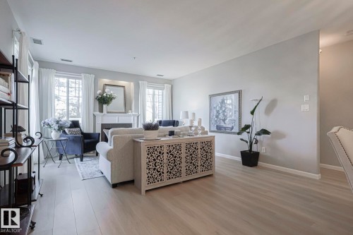 105 2503 Hanna Crescent, Edmonton, AB - Indoor Photo Showing Living Room