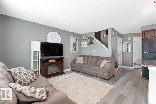 97 Keystone Crescent, Leduc, AB - Indoor Photo Showing Living Room