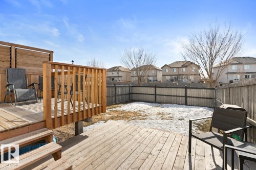 97 Keystone Crescent, Leduc, AB - Outdoor With Deck Patio Veranda With Exterior