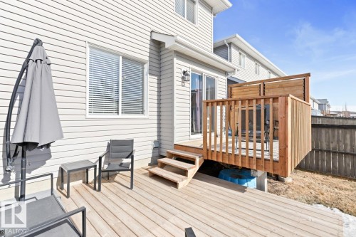 97 Keystone Crescent, Leduc, AB - Outdoor With Deck Patio Veranda With Exterior