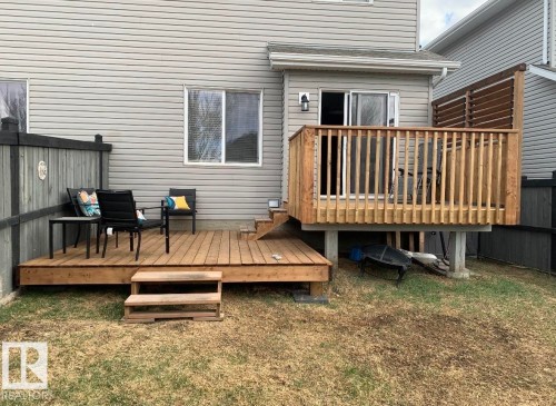 97 Keystone Crescent, Leduc, AB - Outdoor With Deck Patio Veranda With Exterior