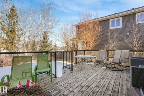 46 Willowdale Place, Stony Plain, AB - Outdoor With Deck Patio Veranda With Exterior