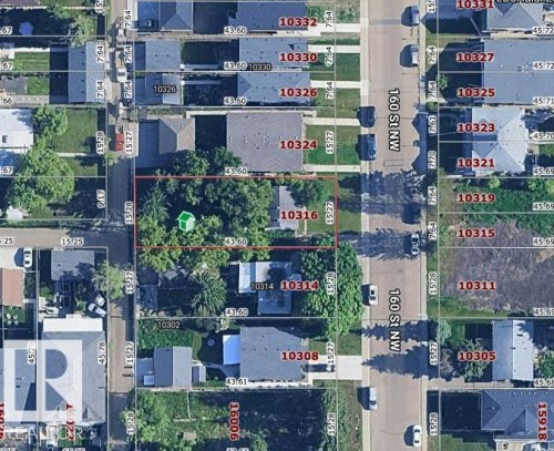 Map / location - 10316 160 Street, Edmonton, AB 