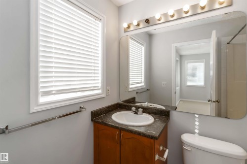 Full bath with vanity and a shower - 20604 48 Avenue, Edmonton, AB - Indoor Photo Showing Bathroom