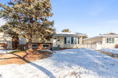 Tri-level home featuring brick siding - 14 Lester Crescent, St. Albert, AB - Outdoor