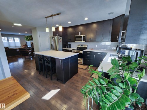 10433 70 Avenue, Edmonton, AB - Indoor Photo Showing Kitchen With Upgraded Kitchen