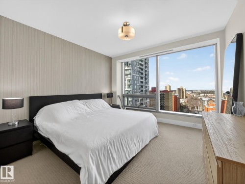 1401 11969 Jasper Avenue, Edmonton, AB - Indoor Photo Showing Bedroom