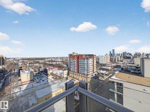 1401 11969 Jasper Avenue, Edmonton, AB - Outdoor With Balcony With View