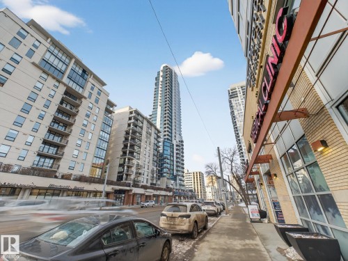 1401 11969 Jasper Avenue, Edmonton, AB - Outdoor With Balcony With Facade