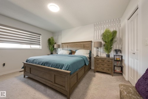 5112 Lark Crescent, Edmonton, AB - Indoor Photo Showing Bedroom