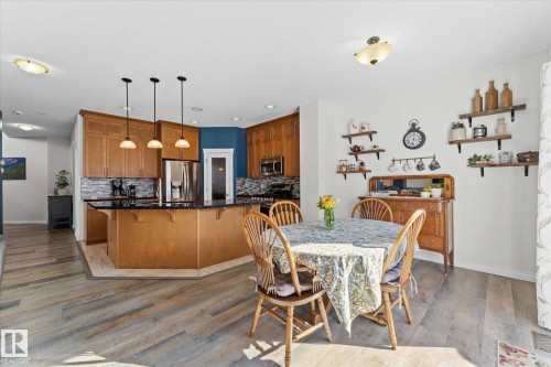 16 Silverstone Drive, Stony Plain, AB - Indoor Photo Showing Dining Room