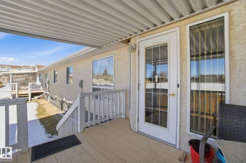 56 13320 124St, Edmonton, AB - Outdoor With Deck Patio Veranda With Exterior