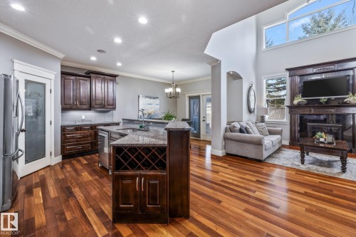 727 107A Street, Edmonton, AB - Indoor With Fireplace