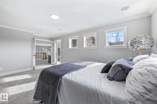727 107A Street, Edmonton, AB - Indoor Photo Showing Bedroom