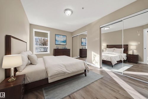 1205 330 Clareview Station Drive, Edmonton, AB - Indoor Photo Showing Bedroom