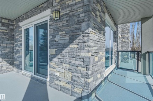 View of balcony - 106 1238 Windermere Way, Edmonton, AB - Outdoor With Balcony