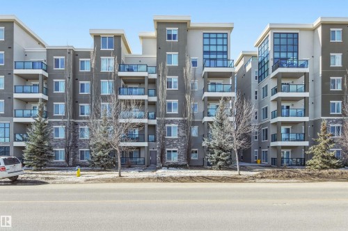 View of apartment building / complex - 106 1238 Windermere Way, Edmonton, AB - Outdoor With Balcony With Facade