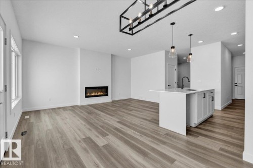 61 Sumac Close, Fort Saskatchewan, AB - Indoor With Fireplace