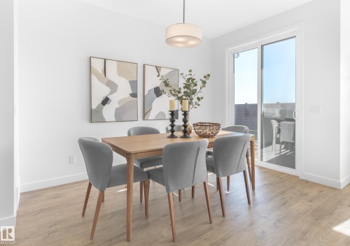 713 Payipwat Common, Edmonton, AB - Indoor Photo Showing Dining Room