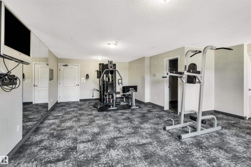 215 392 Silver Berry Road, Edmonton, AB - Indoor Photo Showing Gym Room