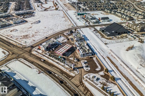 View of snowy aerial view - 1611 158 Street, Edmonton, AB - 