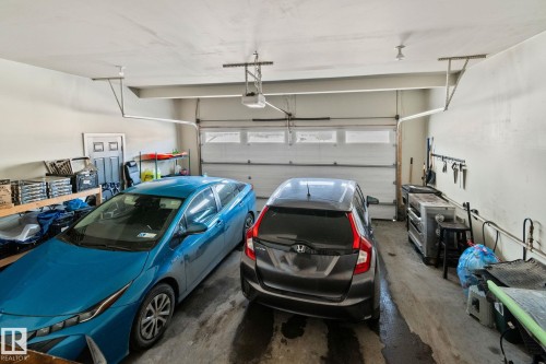 View of garage - 1611 158 Street, Edmonton, AB - Indoor Photo Showing Garage