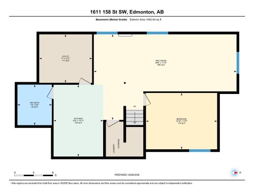 View of room layout - 1611 158 Street, Edmonton, AB - Other