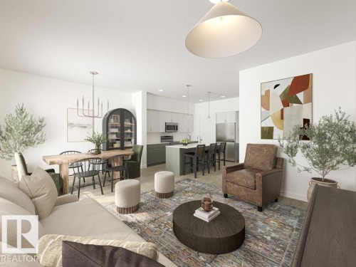 4507 Warbler Loop, Edmonton, AB - Indoor Photo Showing Living Room